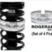ROGER Rogerab For HYUNDAI Alcazar (BOTH- 4PCS) Coil Spring Buffer Kit For Increasing Car Height, Car Cushioner, Shock Absorber And Stabilizer Suspension Accessories