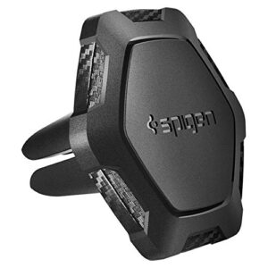 Spigen QS11 Quad Car Phone Holder Magnetic Air Vent Phone Holder | QNMP Compatible with Most Smartphones – Black