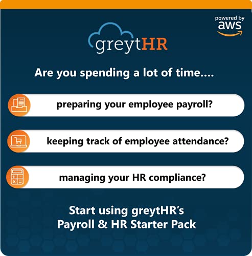 greytHR: Payroll & HR Software Starter Pack, Lifetime Plan,